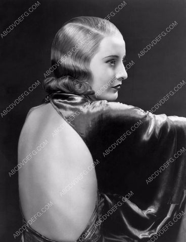 super elegant bareback dress Barbara Stanwyck portrait 8b20-3514