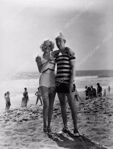 Alice Faye and friend on the beach in their swimwear 8b20-3692