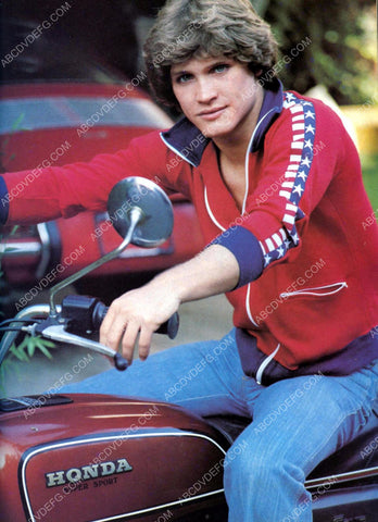 Andrew Stevens on his Honda Super Sport Motorcycle 8b20-3781