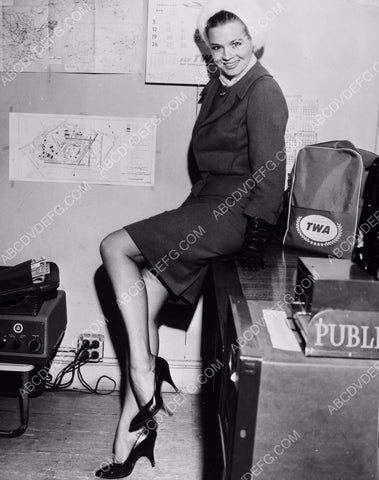 TWA Airlines can't get better publicity than Angie Dickinson 8b20-3861