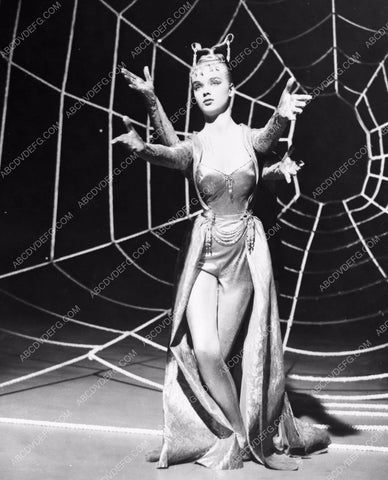 Anne Francis doing four-armed spider woman dance spiderweb and all 8b20-4279