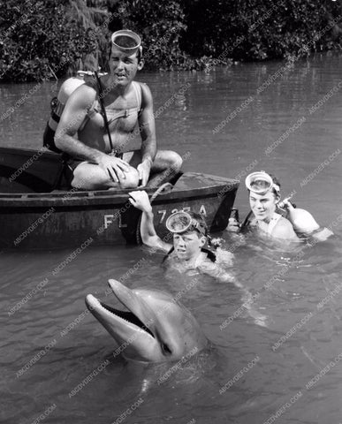 Luke Halpin Tommy Norden Brian Kelly & the dolphin TV show Flipper 8b20-5181