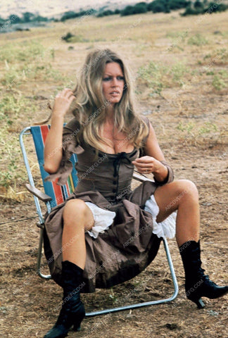 Brigitte Bardot taking a break between takes 8b20-5415