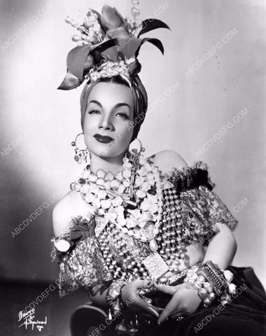 Carmen Miranda in one of her elaborate costumes 8b20-5669