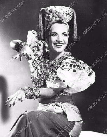 Carmen Miranda portrait 8b20-5678