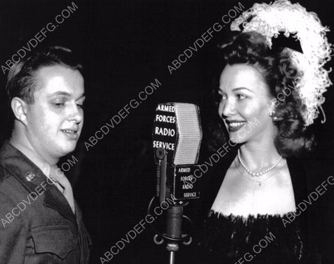 Carole Landis on Armed Forces Radio Network 8b20-5981