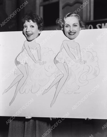 Carole Lombard with cartoon body 8b20-6071