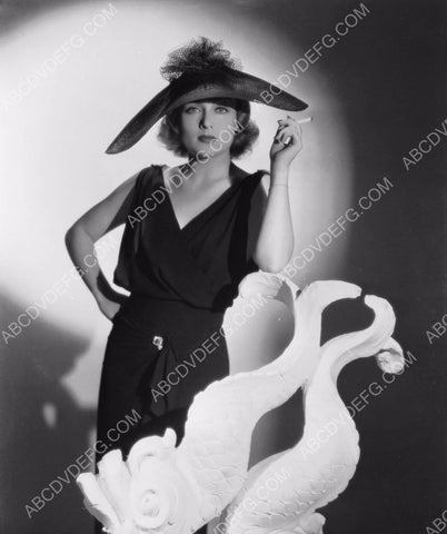 Carole Lombard poses with a cigarette 8b20-6078