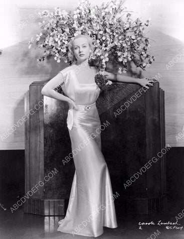 Carole Lombard beautiful full length fashion portrait 8b20-6106