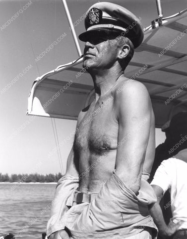 Cary Grant shirtless behind the scenes Operation Petticoat 8b20-6174