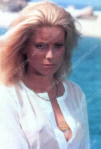 Catherine Deneuve with ship tattoo on her breast 8b20-6225