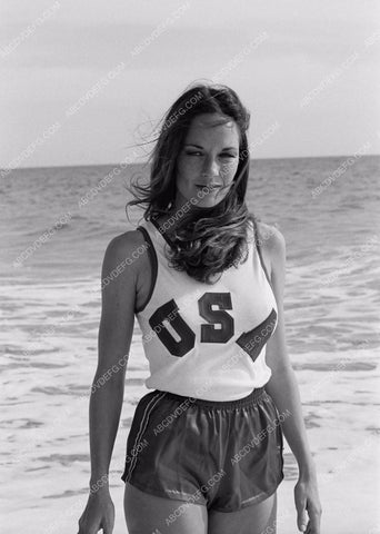 Catherine Bach sexy on beach in Team USA wear 8b20-6298