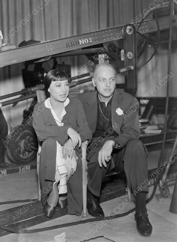 Anna May Wong behind the scenes RKO Studios 8b20-6581