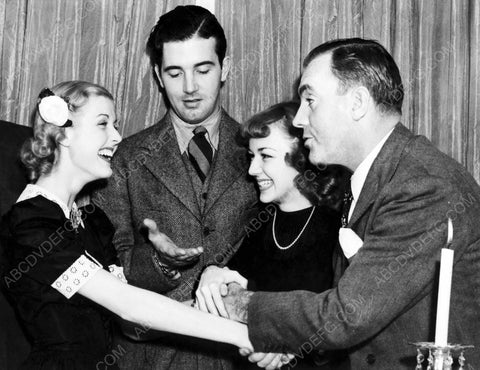 Bette Davis John Payne Anne Shirley on stage 8b20-6716