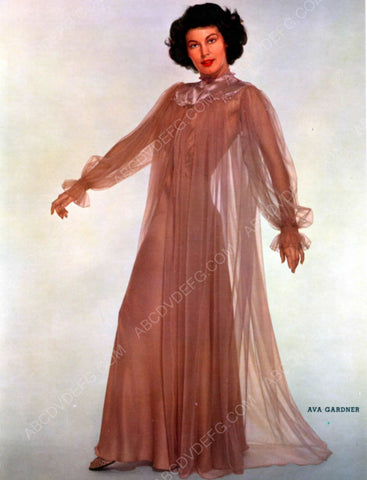 Ava Gardner in sheer evening wear 8b20-6827