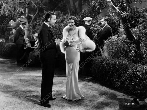 Charles Boyer Claudette Colbert film scene 8b20-6951