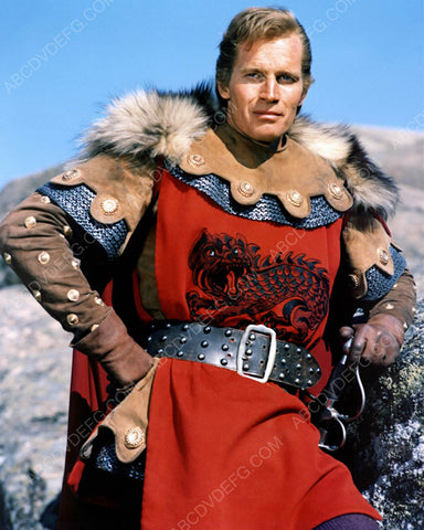 Charlton Heston in wardrobe portrait 8b20-7034
