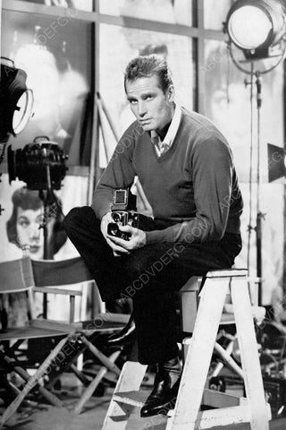 Charlton Heston behind the scenes with his camera 8b20-7040