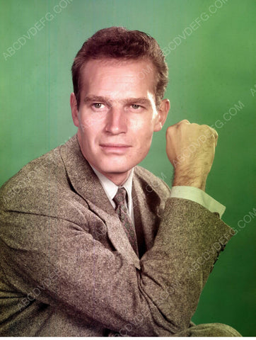 Charlton Heston portrait 8b20-7053