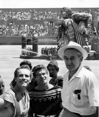 Charlton Heston behind the scenes Ben-Hur 8b20-7057