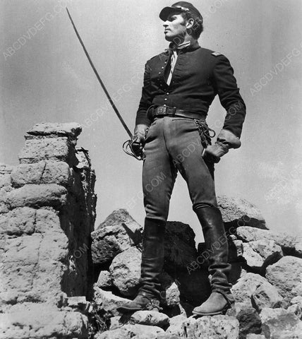 Charlton Heston film Major Dundee 8b20-7069