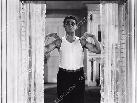 Charles Farrell does his morning stretches 8b20-7342