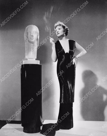 gorgeous Claudette Colbert fashion portrait 8b20-7697