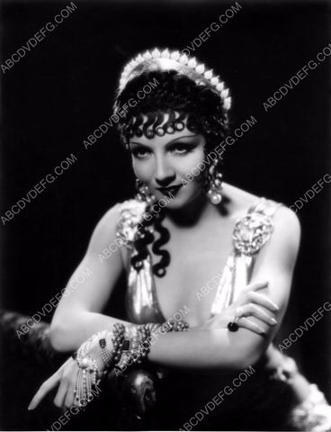beautiful Claudette Colbert portrait 8b20-7699