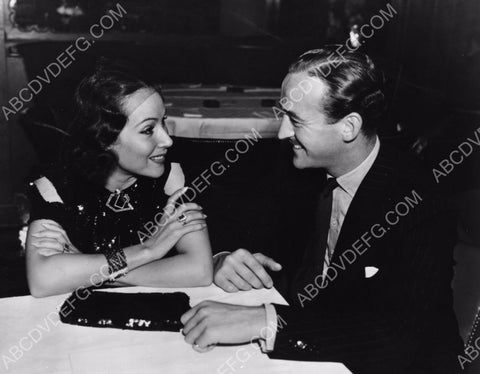 great candid Dolores Del Rio David Niven pic 8b20-7801