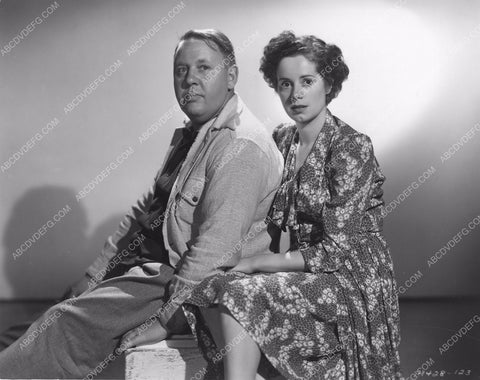 Charles Laughton Elsa Lanchester portrait 8b20-7895