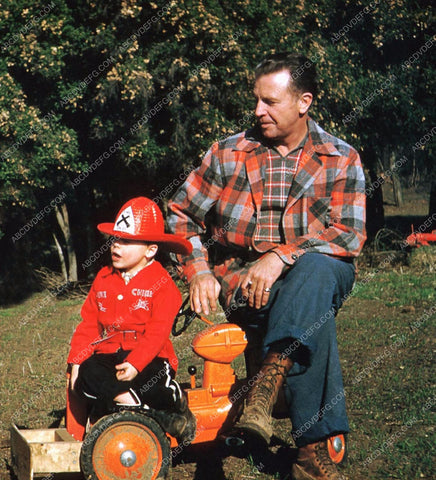 candid Dick Powell hanging out with his son 8b20-8208