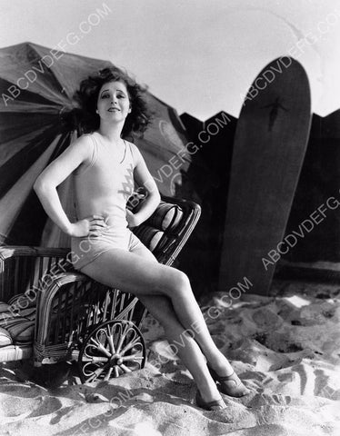 Clara Bow in new swimwear ready for surfing 8b20-8329