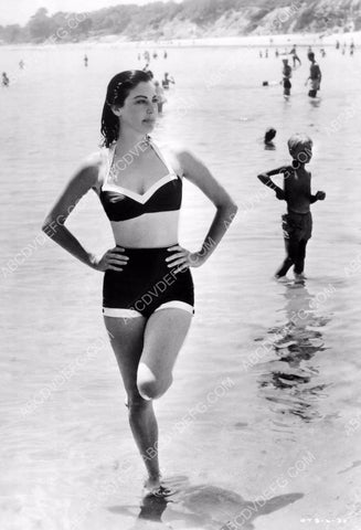Ava Gardner in bikini standing in the water 8b20-8472
