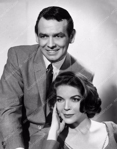 David Janssen Barbara Bain portrait 8b20-8531