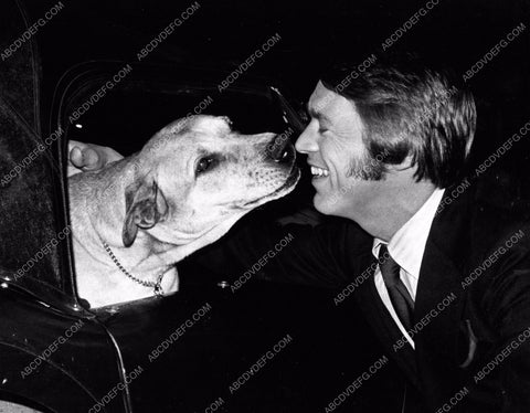 Chad Everett and his loyal dog 8b20-8693