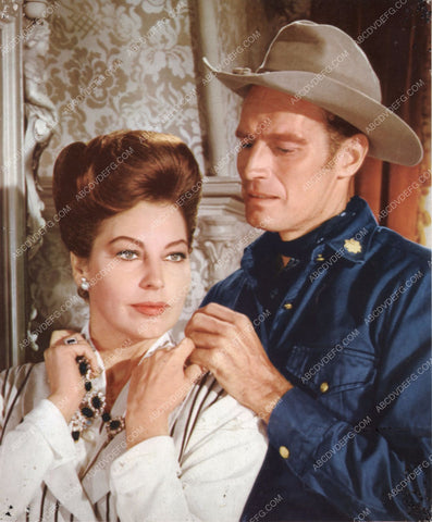 Charlton Heston western film scene 8b20-9030