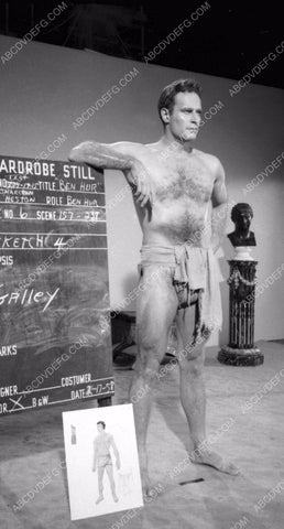 Charlton Heston wardrobe slate shot film Ben-Hur 8b20-9038