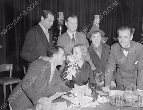 Cary Grant Carole Lombard Chico Marx Ronald Colman NBC radio 8b20-9138