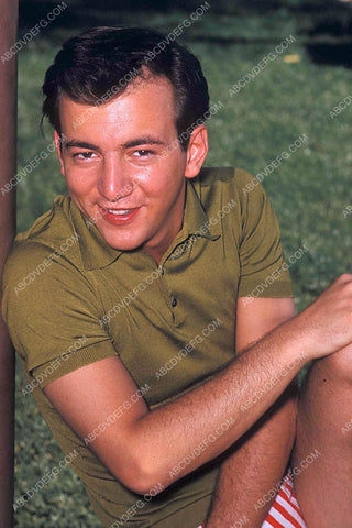 Bobby Darin sitting on the grass 8b20-9293