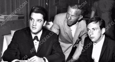 Bobby Darin George Burns Elvis Presley candid pic 8b20-9327