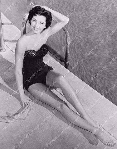 beautiful Cyd Charise by swimming pool in new swimwear 8b20-9366