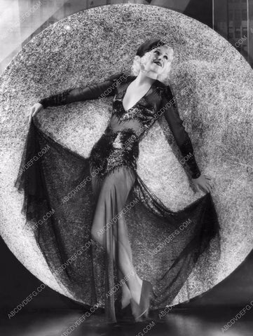 Ginger Rogers in sexy sheer black dress 8b20-9937