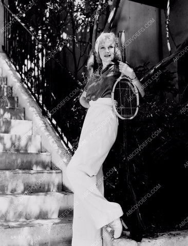 Ginger Rogers heading for the tennis court 8b20-9976