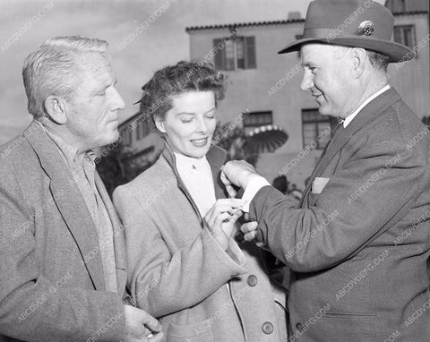 Katharine Hepburn Spencer Tracy Joe Novak on set Pat & Mike kathep-01