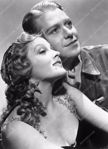 portrait Nelson Eddy Jeanette MacDonald Girl of the Golden West ne810-06