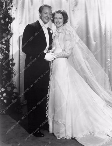portrait Nelson Eddy Jeanette MacDonald bride and groom ne810-23