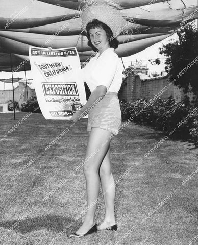 crp-00012 news photo model Brenda Reed, Miss Escondido So Cal Exposition County Fair San Diego Del Mar crp-00012