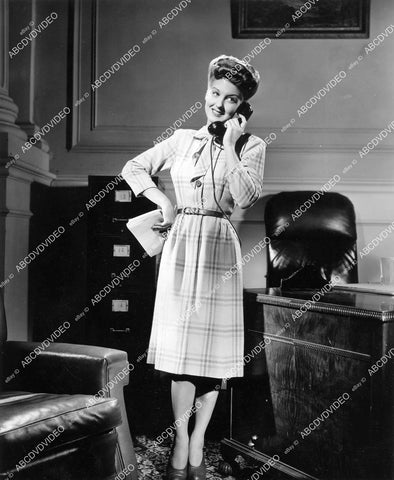 crp-10032 1943 Ann Savage models new fashion film Footlight Glamour crp-10032