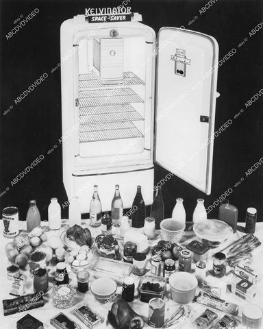 crp-01030 Nash-Kelvinator Corp space saver refrigerator and all stuff you can put inside crp-01030
