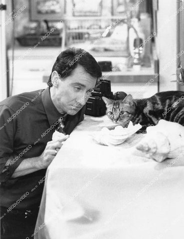 crp-10356 1990 David Garrison and the cat TV Working It Out crp-10356
